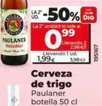 Dia Paulaner - cerveza de trigo oferta