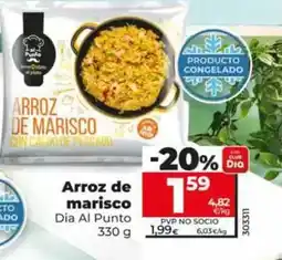 Dia Dia al punto - arroz de marisco oferta
