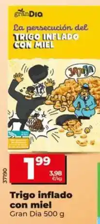 Dia Gran dia - trigo inflado con miel 500 g oferta