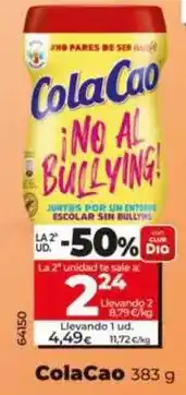 Dia Colacao 383 g oferta