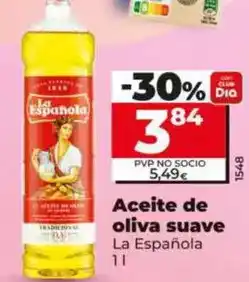 Dia La española - aceite de oliva suave 1 l oferta