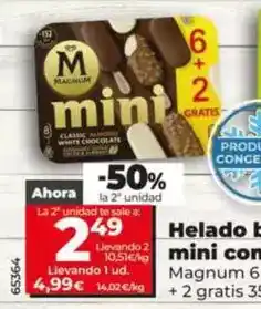 Dia Magnum - helado bombón mini combinado oferta