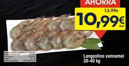 FROIZ Langostino vannamei oferta