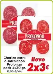 Proxi Prolongo - chorizo extra o salchichon oferta