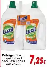 Proxi Luzil - detergente aut. líquido oferta