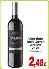 Proxi Antaño - vino tinto rioja joven oferta
