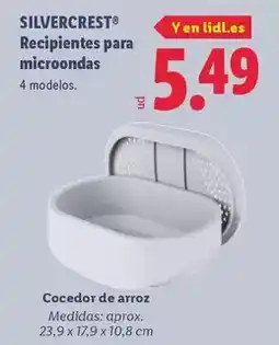 Lidl Silvercrest - recipientes para microondas oferta