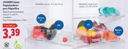 Lidl Livarno home - organizadores para frigorifico oferta