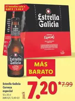 Lidl Estrella galicia - cerveza especial oferta