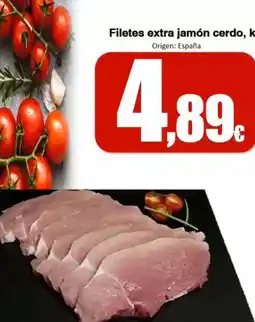 Super Alcoop Filetes extra jamon cerdo oferta