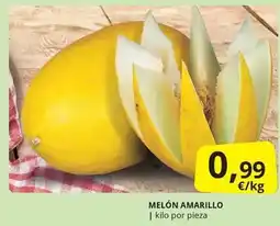 Supermercados MAS Melón amarillo oferta