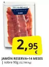 Supermercados MAS Mas - jamón reserva+14 meses oferta