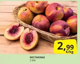 Supermercados MAS Nectarinas oferta