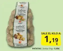 Supermercados MAS Patatas oferta