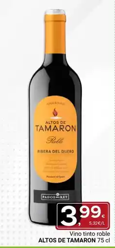 Supermercados Dani Altos de tamarón - vino tinto roble oferta