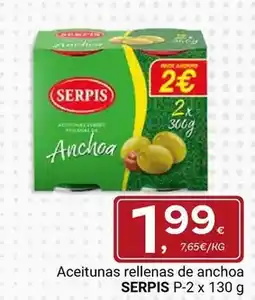 Supermercados Dani Serpis - aceitunas rellenas de anchoa oferta