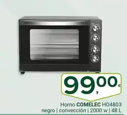 Supermercados Dani Comelec - horno h04803 negro oferta