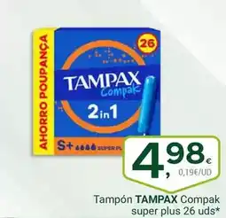 Supermercados Dani Tampax - compak super plus oferta