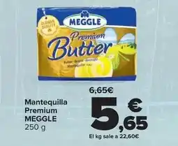 Carrefour Meggle - mantequilla premium oferta