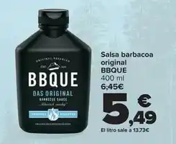 Carrefour Bbque - salsa barbacoa original oferta