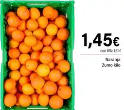 Cash Ifa Naranja Zumo oferta