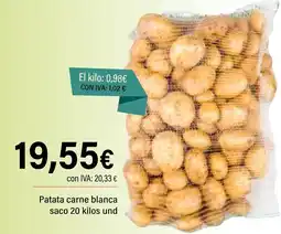 Cash Ifa Patata carne blanca saco oferta