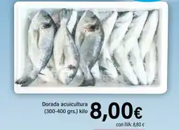 Cash Ifa Dorada acuicultura oferta