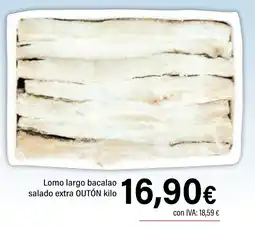 Cash Ifa Lomo largo bacalao salado extra outón oferta