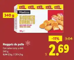 Lidl Monissa - nuggets de pollo oferta
