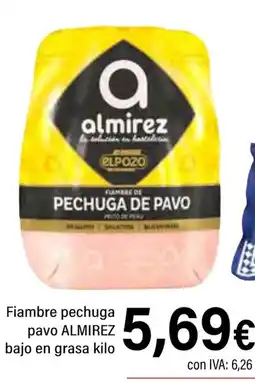 Cash Ifa ALMIREZ Fiambre pechuga pavo bajo en grasa oferta