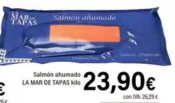 Cash Ifa LA MAR DE TAPAS Salmón ahumado oferta