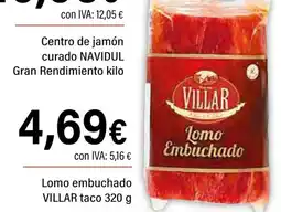 Cash Ifa VILLAR Lomo embuchado taco oferta