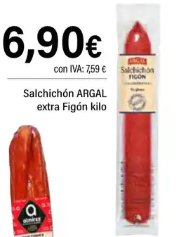 Cash Ifa ARGAL Salchichón extra Figón oferta