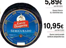 Cash Ifa GARCIA BAQUERO Queso semicurado oferta