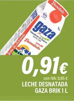 Cash Ifa GAZA Leche desnatada oferta