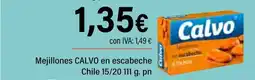 Cash Ifa CALVO Mejillones en escabeche Chile 15/20 oferta