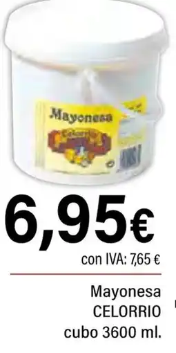 Cash Ifa CELORRIO Mayonesa cubo oferta