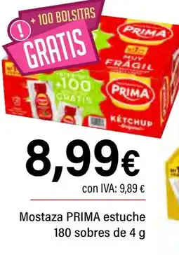 Cash Ifa PRIMA Mostaza estuche oferta