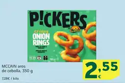 HiperDino MCCAIN aros de cebolla oferta
