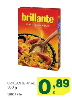 HiperDino BRILLANTE arroz oferta