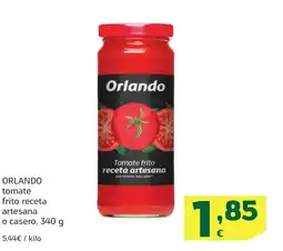 HiperDino ORLANDO tomate frito receta artesana o casero, oferta