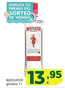 HiperDino BEEFEATER ginebra oferta