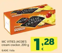 HiperDino MC VITIES JACOB'S cream cracker oferta
