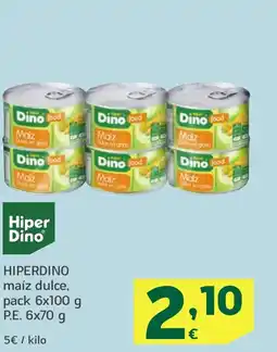 HiperDino HIPERDINO maíz dulce oferta