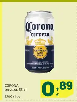 HiperDino CORONA cerveza oferta