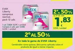 HiperDino EVAX Liberty compresa normal oferta