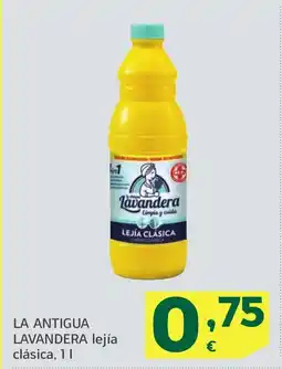 HiperDino LA ANTIGUA LAVANDERA lejía clásica oferta