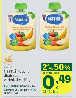 HiperDino NESTLÉ Pouche distintas variedades oferta