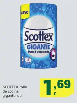 HiperDino SCOTTEX rollo de cocina gigante oferta