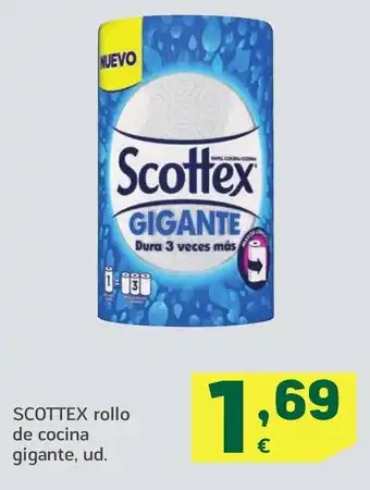 HiperDino SCOTTEX rollo de cocina gigante oferta